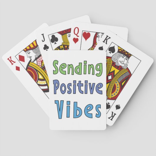 Jeu De Cartes Envoi de vidéos positives (dos)