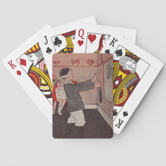 Jeu De Cartes Épingle la queue à l'âne (dos)