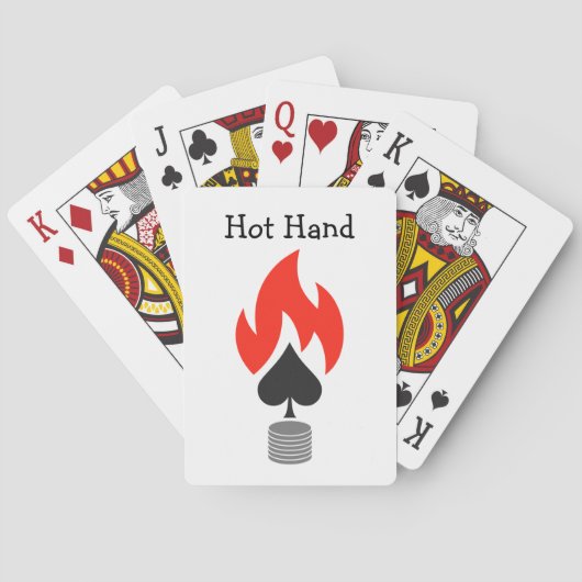 Jeu De Cartes Épique et chips de flammes (dos)