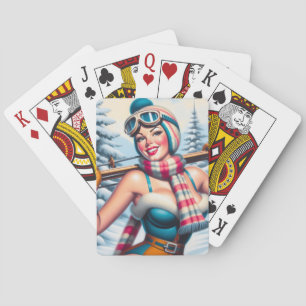 Jeu De Cartes Épouse d'hiver fille