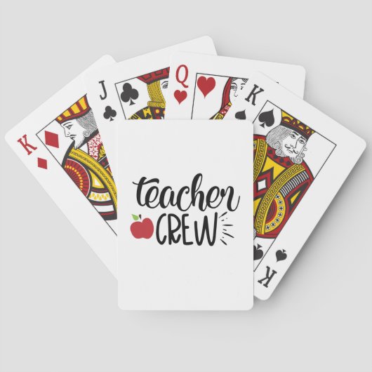 Jeu De Cartes Équipage enseignant (dos)