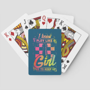 Jeu De Cartes Équipe cycliste Chess Women Queen Chessfield