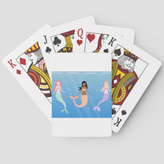 Jeu De Cartes équipe de sirènes (dos)