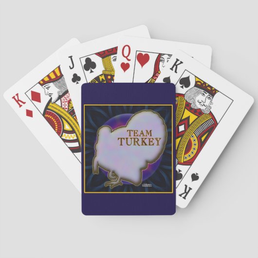 Jeu De Cartes Équipe Turquie (dos)