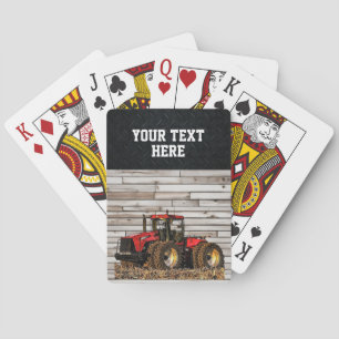 Jeu De Cartes Équipement de tracteur de ferme personnalisé Grott