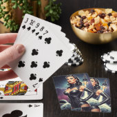 Jeu De Cartes Érotique spatiale vintage (In Situ)