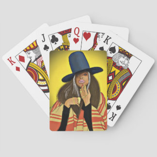 Jeu De Cartes Erykah Badu Portrait Playeur de cartes