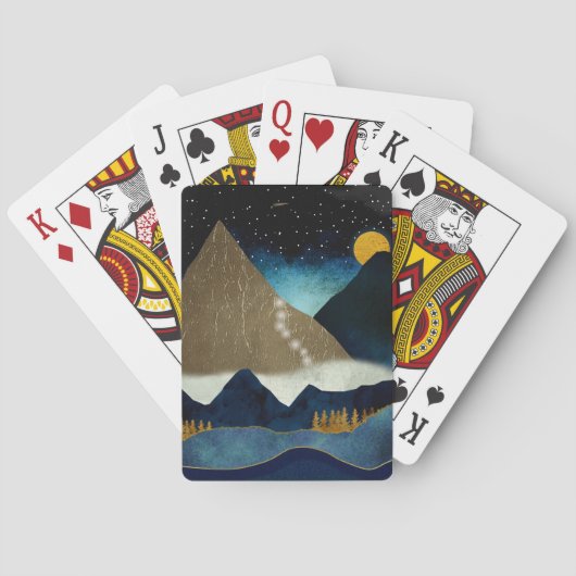 Jeu De Cartes Escalade en montagne d'or (dos)