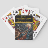 Jeu De Cartes Escalier vers l'éternité avec Jésus (dos)