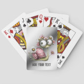 Jeu De Cartes Escargot Mignon (dos)