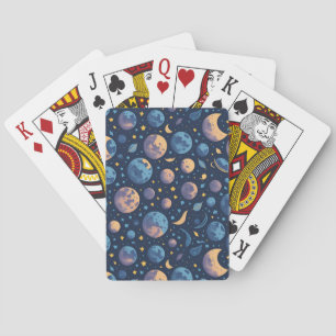 Jeu De Cartes Espace coloré Thème