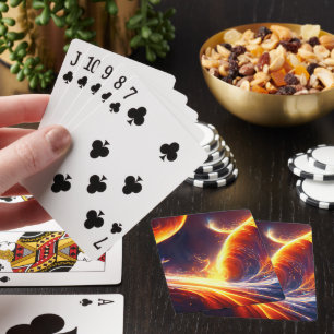 Jeu De Cartes Espace d'eau de feu