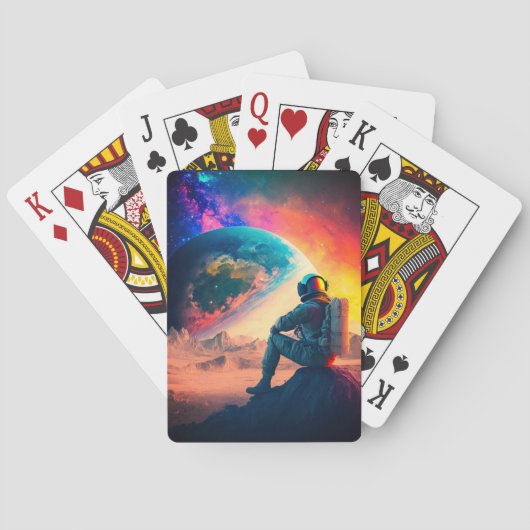 Jeu De Cartes Espace extérieur (dos)