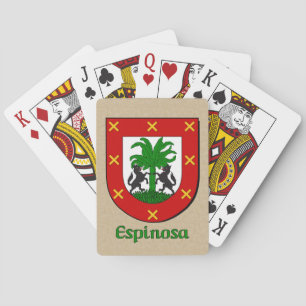 Jeu De Cartes Espinosa Bouclier héraldique