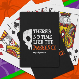 Jeu De Cartes Esprit d'Halloween Crâne Effrayant Drôle d'Hallowe