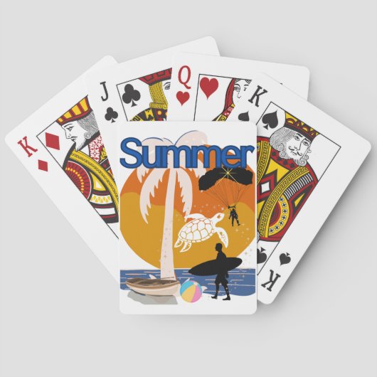 Jeu De Cartes Esprit été (dos)