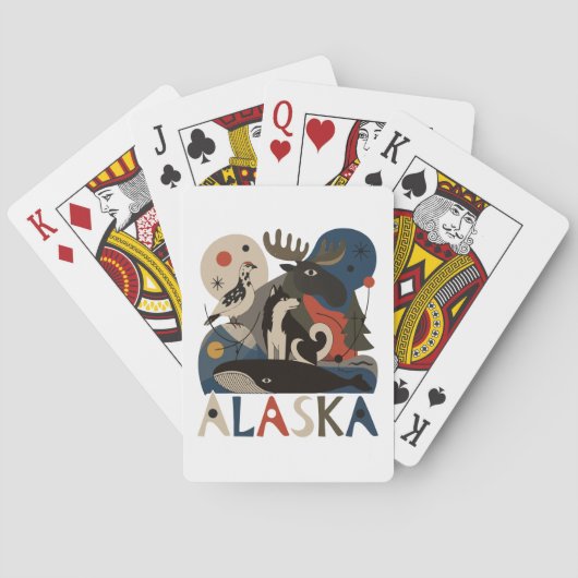 Jeu De Cartes Esprit sauvage de l'Alaska (dos)