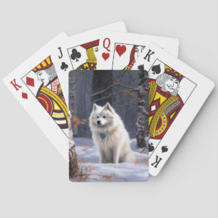 Jeu De Cartes Esquimau Américain Laisser Neige Noël