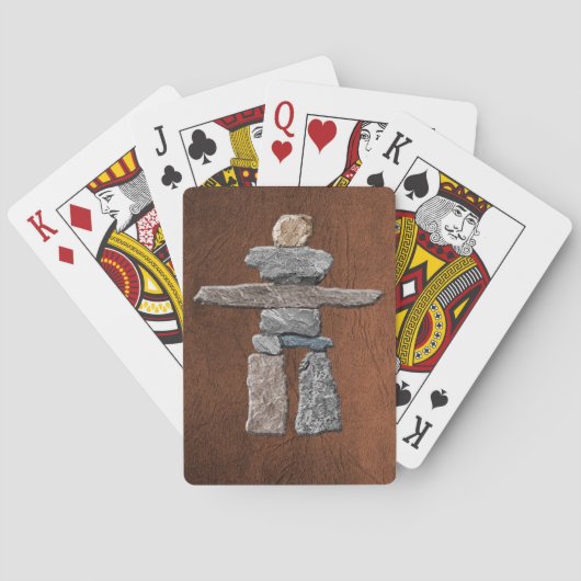 Jeu De Cartes Esquimau inuit amérindien (dos)