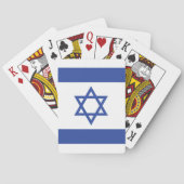 Jeu De Cartes Etat d'Israël Drapeau, Étoile de David Juifs (dos)