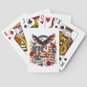 Jeu De Cartes États-Unis 250 ans de liberté (dos)