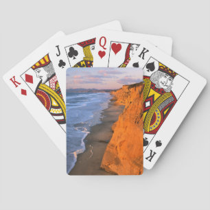 Jeu De Cartes États-Unis, Californie, Falaises à la plage d'État