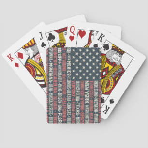 Jeu De Cartes États-Unis d'Amérique  États et capitales
