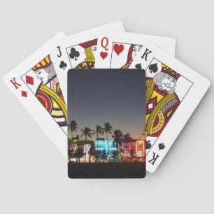 Jeu De Cartes États-Unis, Floride, Miami Beach, Ocean Drive, Art