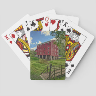 Jeu De Cartes États-Unis, Indiana, Cutler. Adams Mill