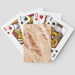 Jeu De Cartes États-Unis, Kansas, blé au moment de la récolte