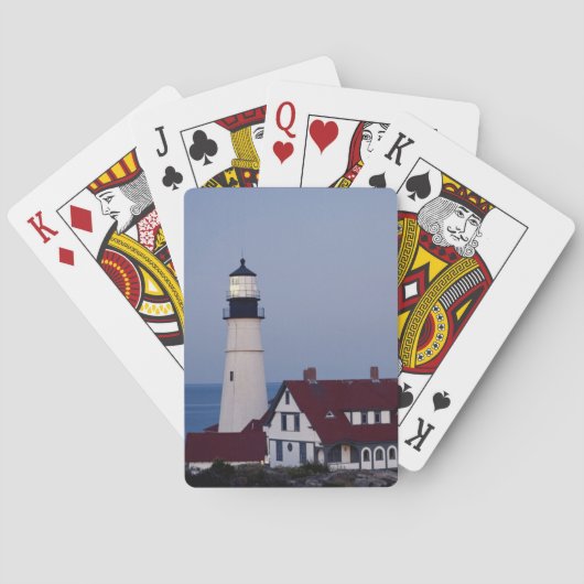 Jeu De Cartes États-Unis, Maine, Portland, Cap Elizabeth, Lighth (dos)