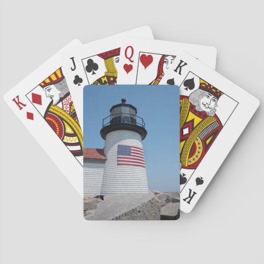Jeu De Cartes États-Unis, Massachusetts, Nantucket. Point Brant (dos)