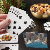 Jeu De Cartes États-Unis, Massachusetts. Skyline du front de mer (In Situ)