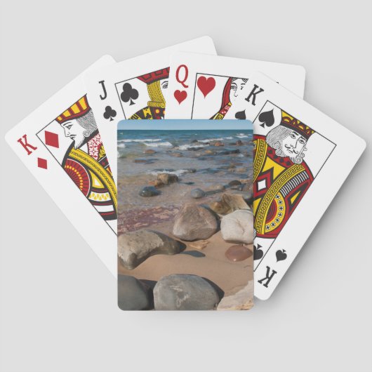 Jeu De Cartes États-Unis, Michigan. Rounded Boulders (dos)