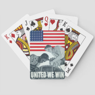 Jeu De Cartes États-Unis Non-accrédité Photos Vintages Américain