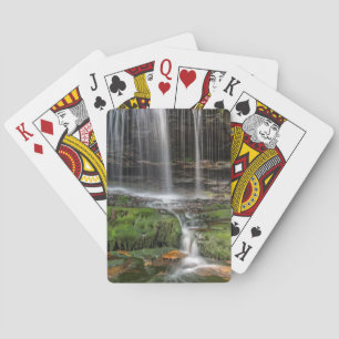 Jeu De Cartes États-Unis, Pennsylvanie, Benton. Cascade délicate
