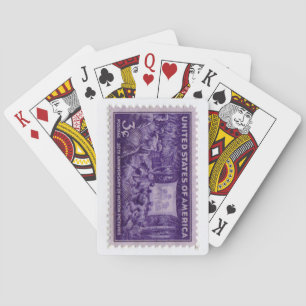 Jeu De Cartes États-Unis Postage Stamp Deck of Playing Cards