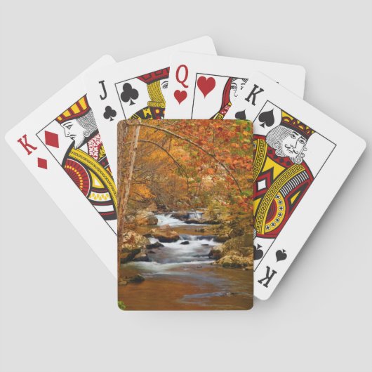 Jeu De Cartes États-Unis, Tennessee. Ruisseau Rushing Mountain (dos)
