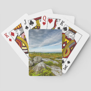Jeu De Cartes États-Unis, Virginie-Occidentale, Davis. Paysage à