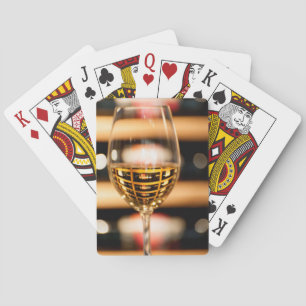 Jeu De Cartes États-Unis, Washington, Walla Walla. Wine Glass