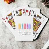 Jeu De Cartes Été moderne personnalisé, coloré et moderne