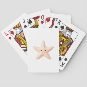 Jeu De Cartes Étoile de mer rose mignonne