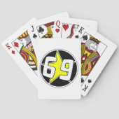 Jeu De Cartes Étoile jaune 69 (dos)