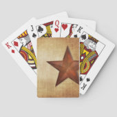 Jeu De Cartes Étoile rustique (dos)