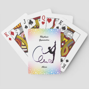 Jeu De Cartes Étoiles de ruban pour gymnastique rythmique