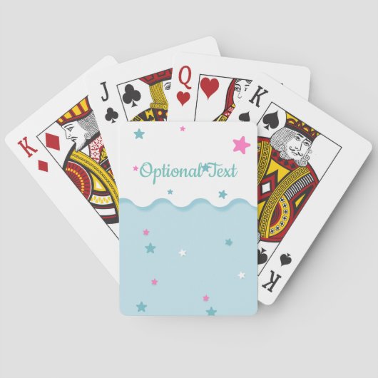 Jeu De Cartes Etoiles sur la mer (dos)