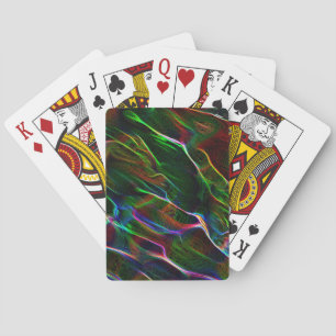 Jeu De Cartes Étrange enchevêtrement de lignes colorées