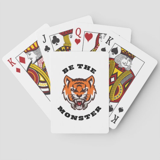 JEU DE CARTES ÊTRE LE MONSTRE (dos)