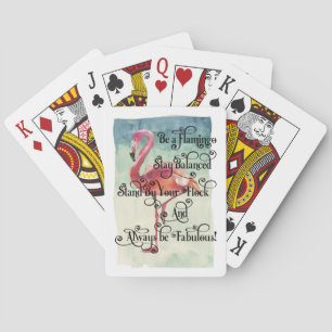 Jeu De Cartes Être un Flamant Restez Équilibré