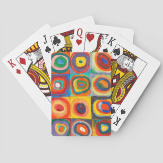 Jeu De Cartes Étude des couleurs | Wassily Kandinsky